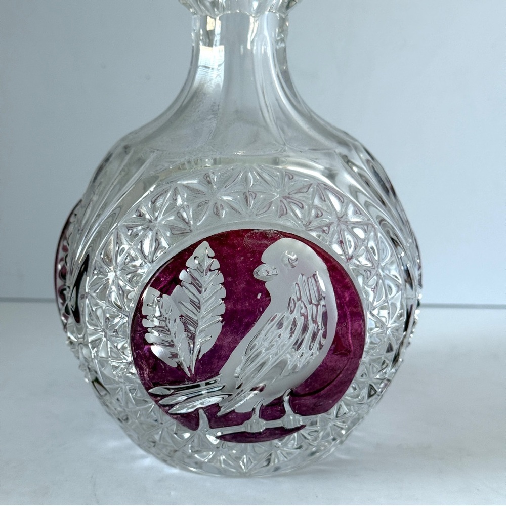 Hofbauer Byrdes Collection, The Ruby Decanter & Stopper | Wine Decanter - Picture 2 of 9